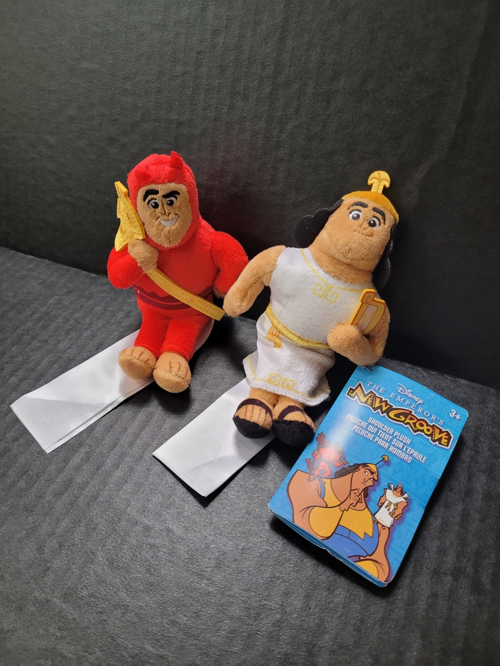 Disney Emperor's New Groove Shoulder Pal Kronk Angel Devil Magnet Collector
